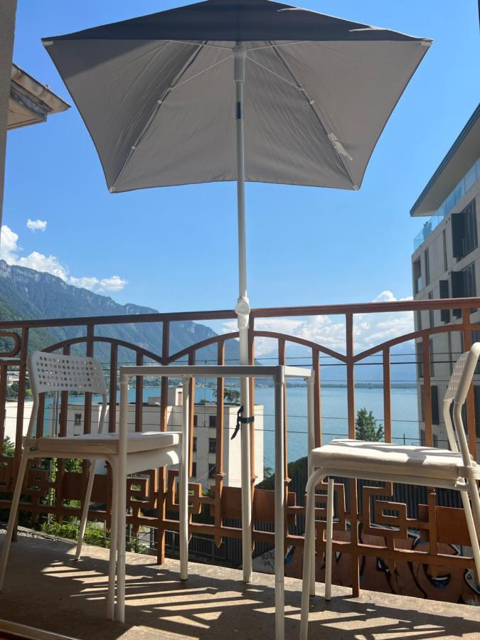 B&B Guest House Du Lac Montreux Exterior foto