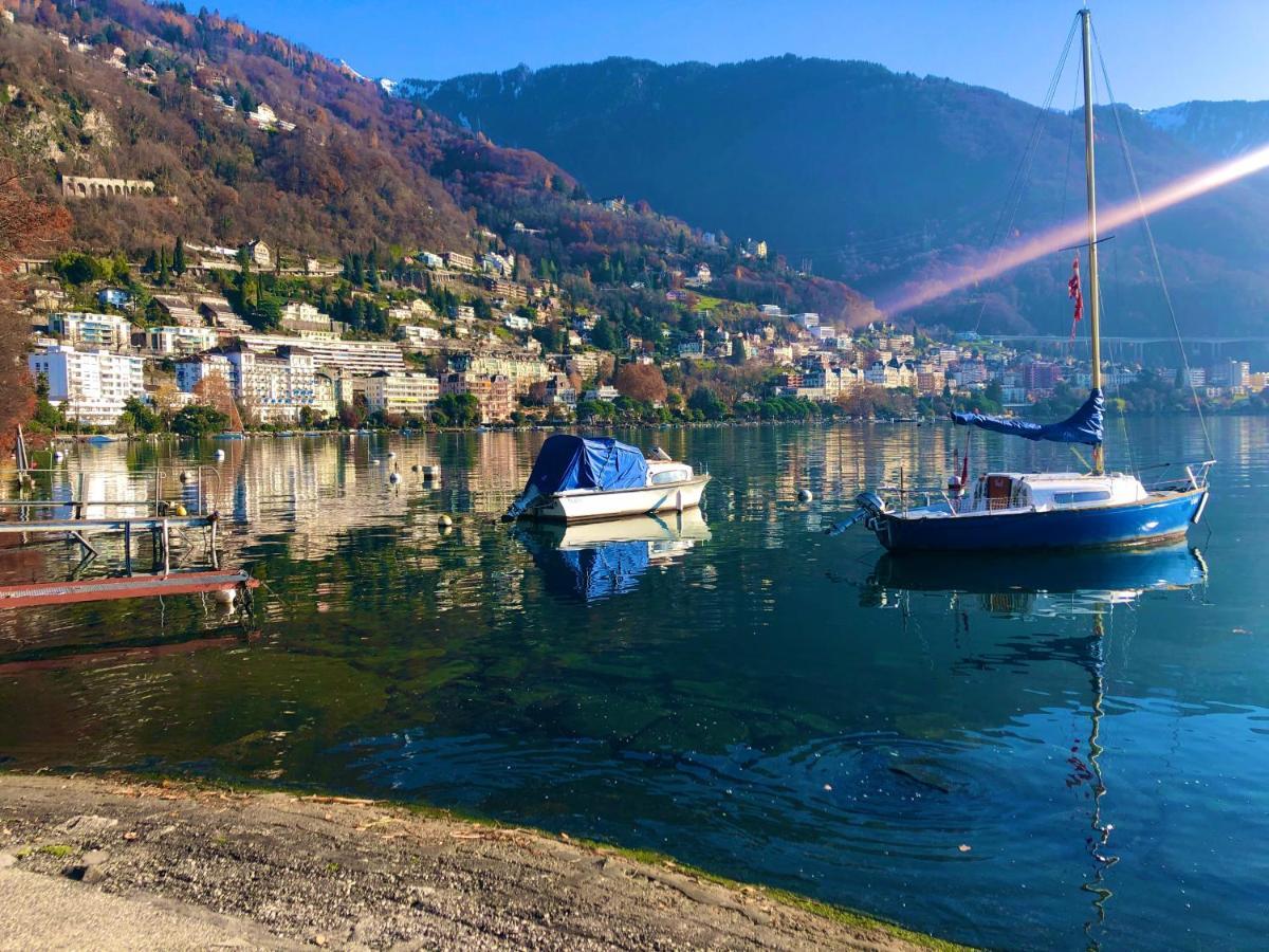 B&B Guest House Du Lac Montreux Exterior foto