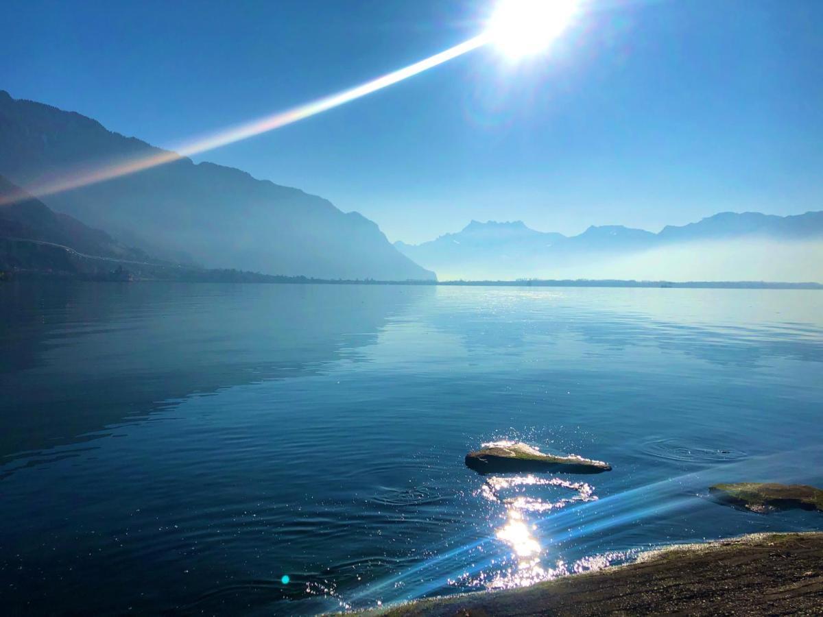 B&B Guest House Du Lac Montreux Exterior foto