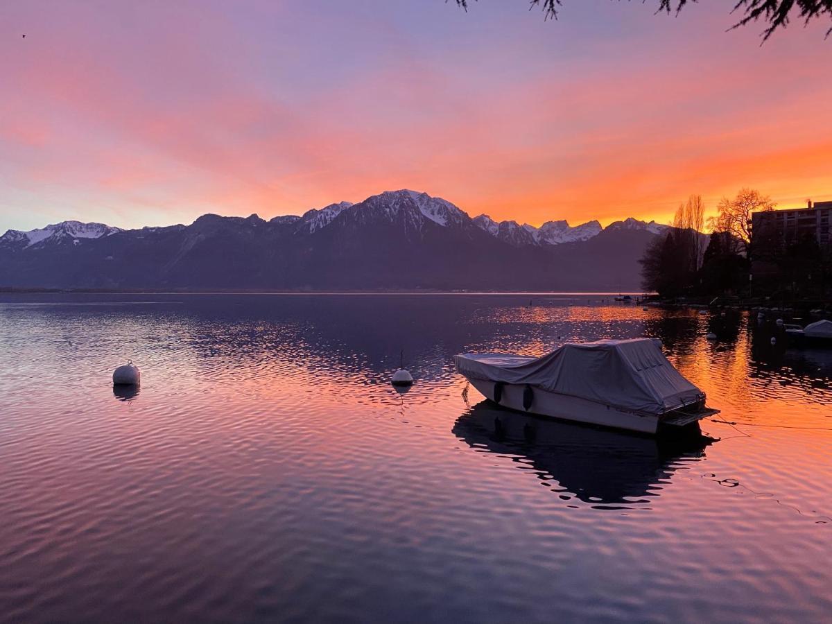 B&B Guest House Du Lac Montreux Exterior foto